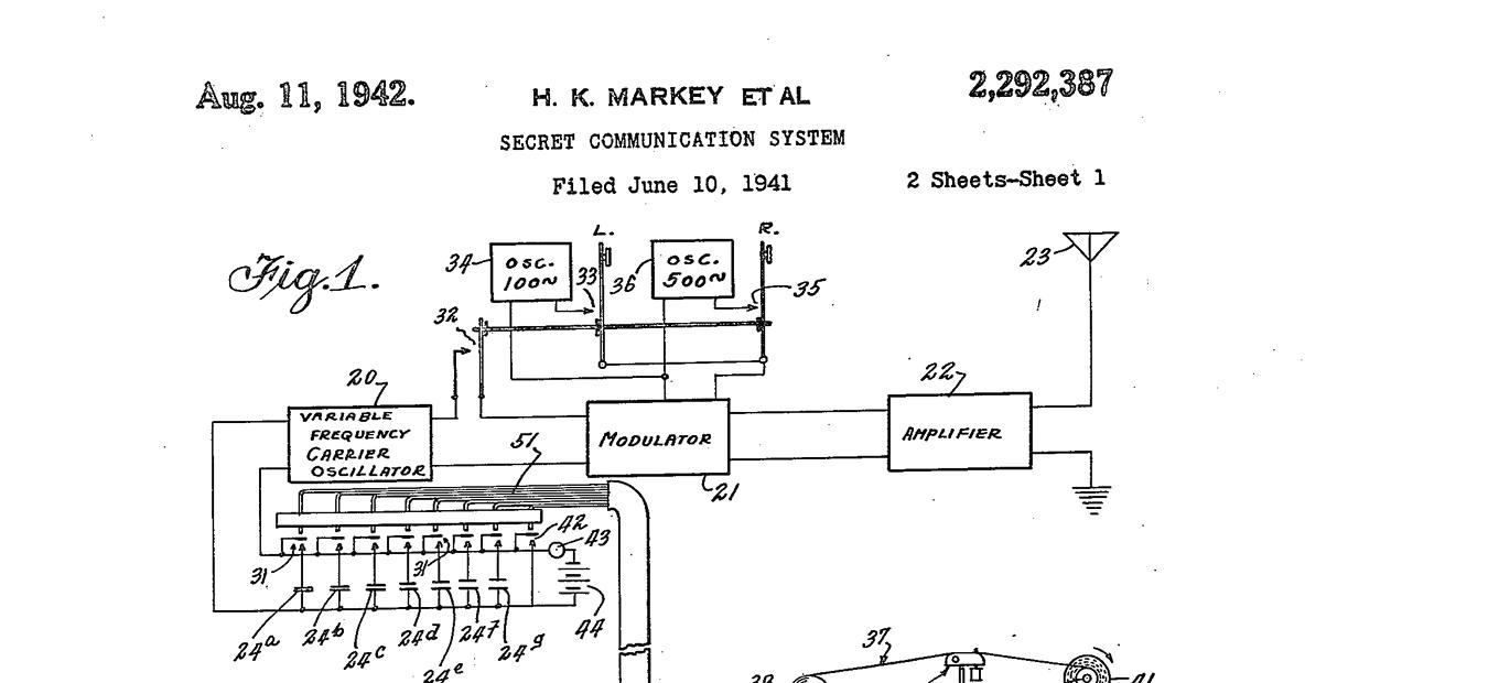 Hedy Lamarr patent